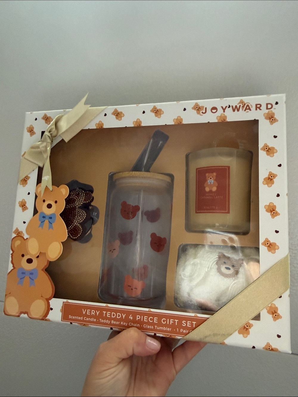 Joyward Very Teddy 4-Piece Gift Set - NIB